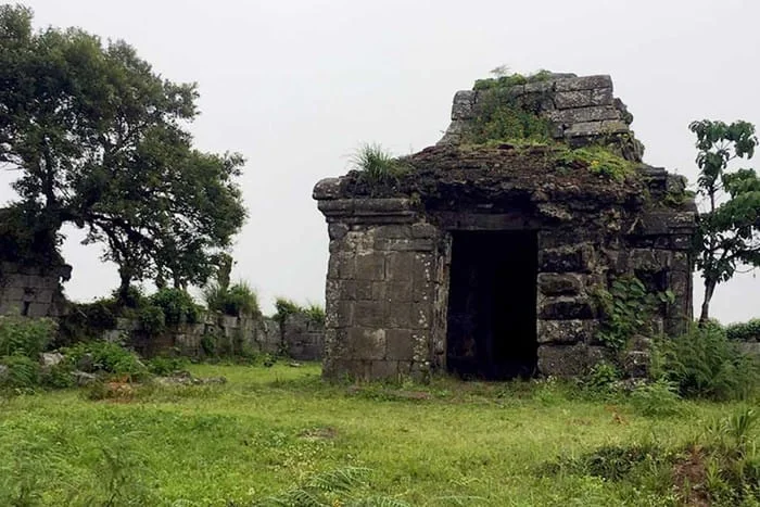 Mangala Devi Temple in the forest